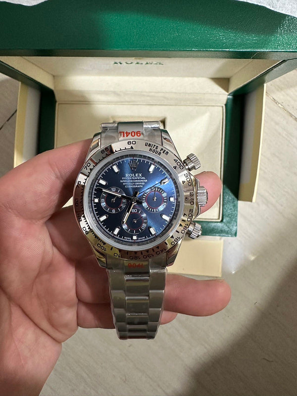 Rolex Cosmograph Daytona with a Blue Dial Watch
