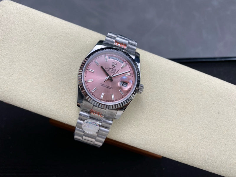 Rolex Day-Date Green Ombré Diamond Dial Yellow Gold 36mm