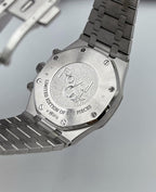 Audemars Piguet Royal Oak Chronograph 41mm White Gold Purple Dial Luxury Watch