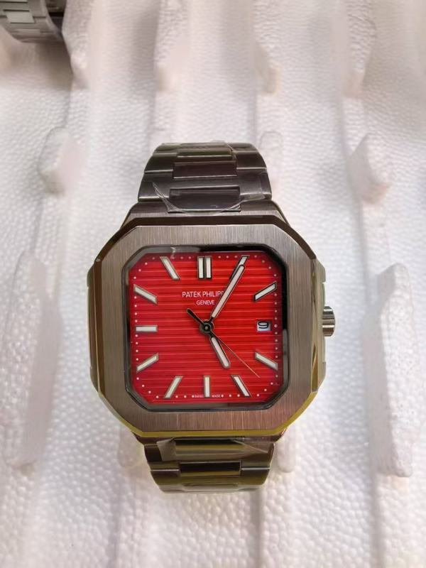 Patek Philippe Capitos Dial Men's Black Brown Metal Watch