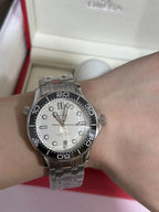 Omega Seamaster Diver 300M White Dial Men's Watch