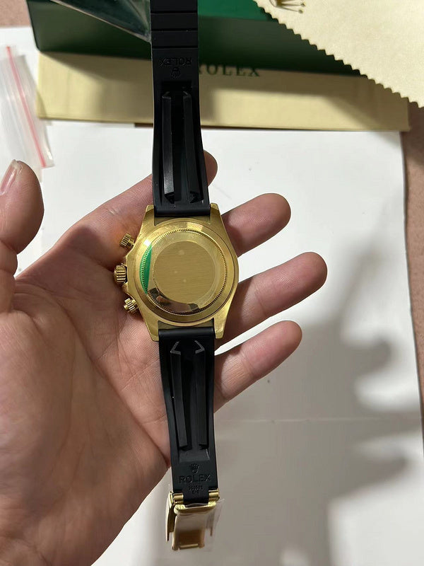 Rolex Cosmograph Daytona Black Cerachrom Ceramic Bezel & Oysterflex Bracelet Watch