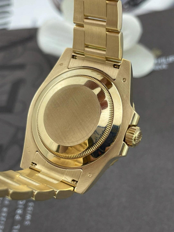 Rolex  Submariner Date  Oyster, 41 mm, Yellow Gold With Black Dial Watch