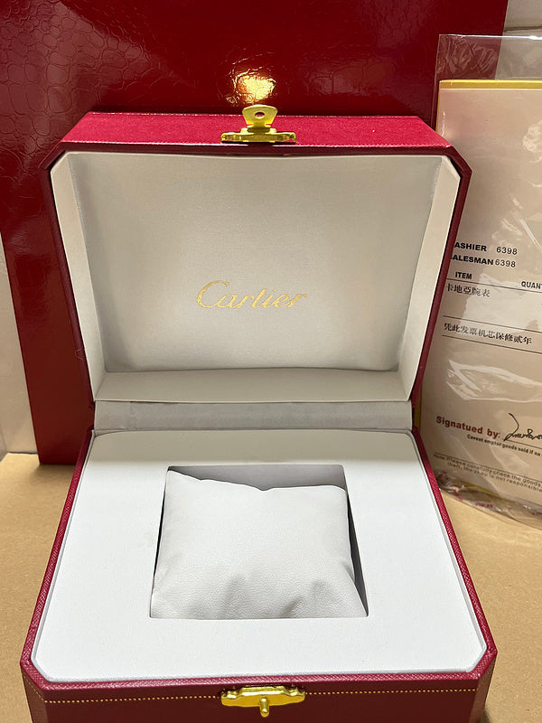 Red Cartier Watch Box