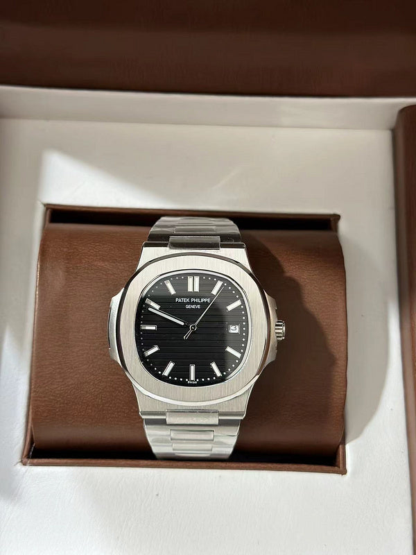 Patek Philippe Nautilus Black Dial Watch