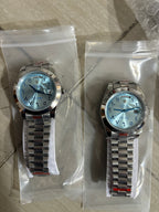 Rolex Men's Day-Date Silver Dial Arabic Numeral Watch