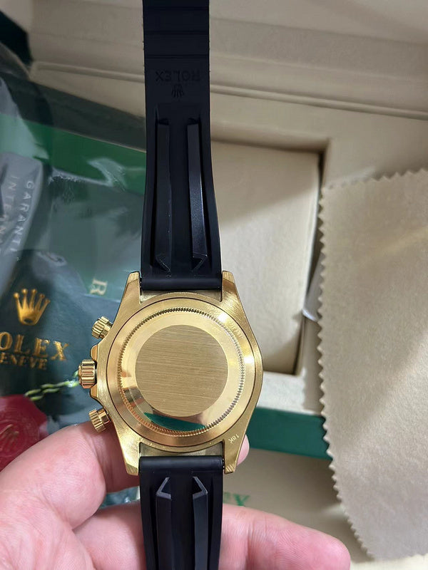 Rolex Cosmograph Daytona 40 mm Champagne Dial With Black Subdials & Oysterflex Bracelet Watch