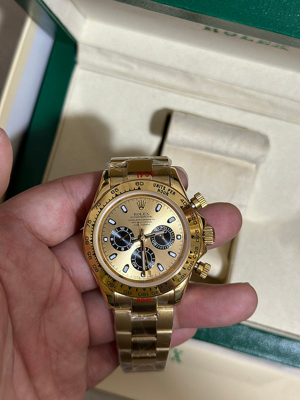 Rolex Cosmograph Daytona 40mm Yellow Gold 126508 With Champagne Dial Watch