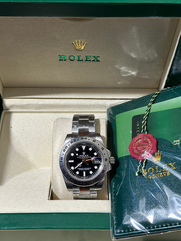 Rolex Stainless Steel Explorer II Watch