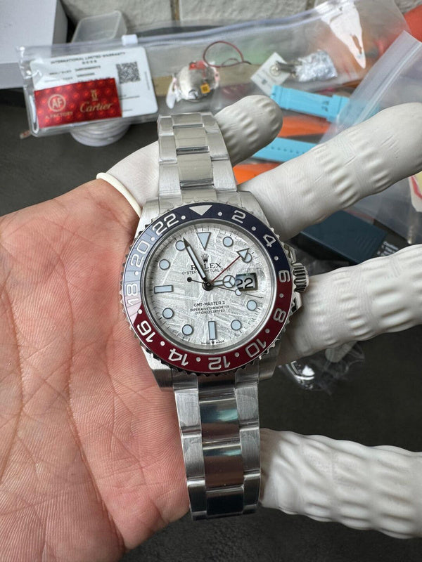 Rolex GMT-Master II 126719BLRO White Gold / Pepsi / Meteorite