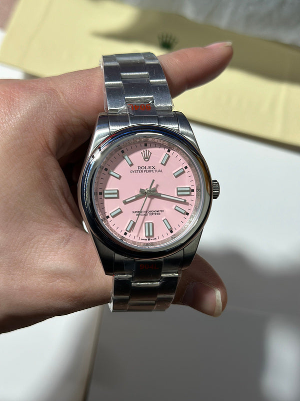 Rolex Oyster Perpetual 36 With Candy Pink Dial 126000 Watch