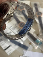 Patek Philippe Nautilus Stainless Steel Case & Distinctive Blue Dial Watch