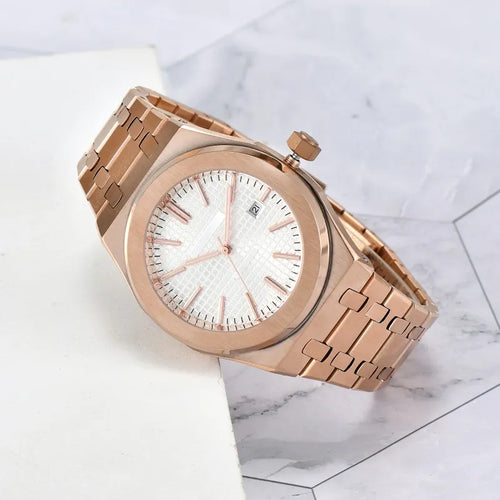 41mm Luxury AP Automatic Sapphire Crystal Dial Pattern Watch