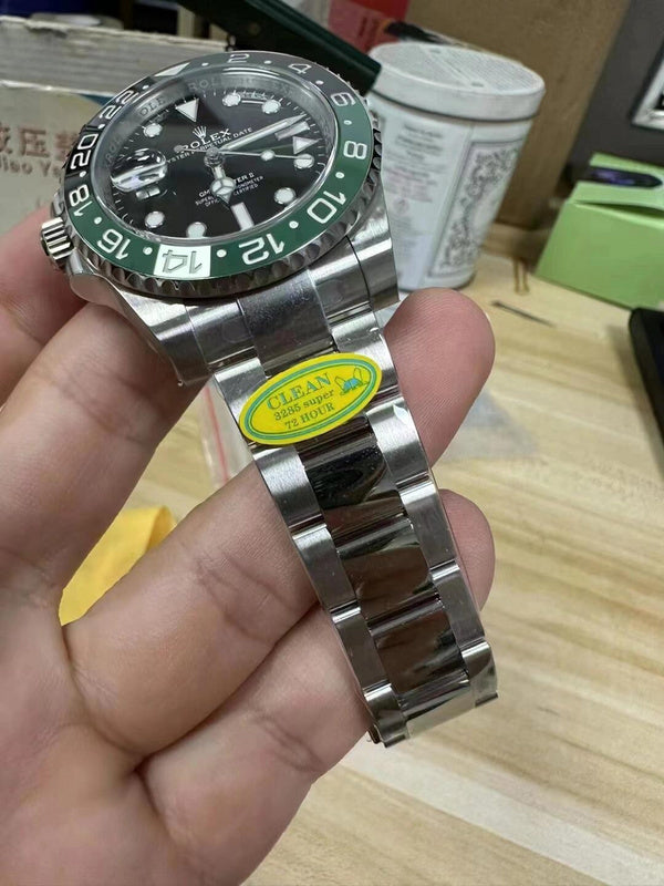 Rolex GMT-Master II 40 mm with a Black & Green Cerachrom