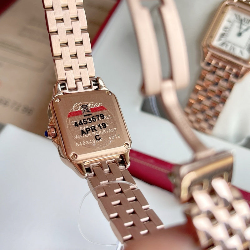 Panthère de Cartier Rose Gold White Dial 30mm