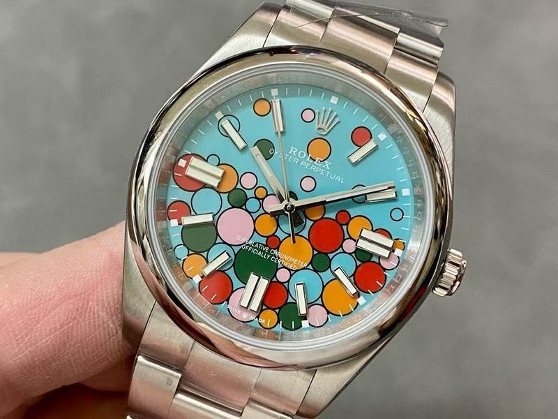 Rolex Oyster Perpetual with "Celebration" Dial Watch