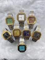 Patek Philippe Capitos Dial Men's Black Brown Metal Watch