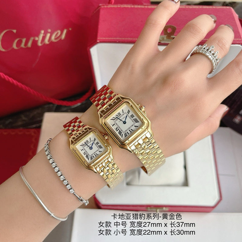 Cartier Panthere de Cartier Mini Triple Loop Gold Quartz watch
