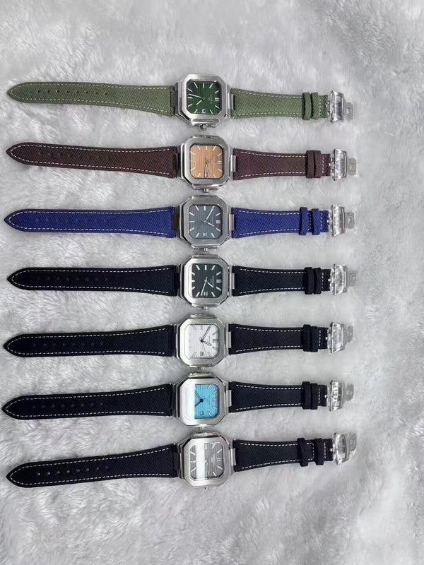 Patek Philippe Capitos Dial Men's Black Brown Metal Watch