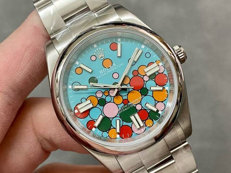 Rolex Oyster Perpetual with "Celebration" Dial Watch