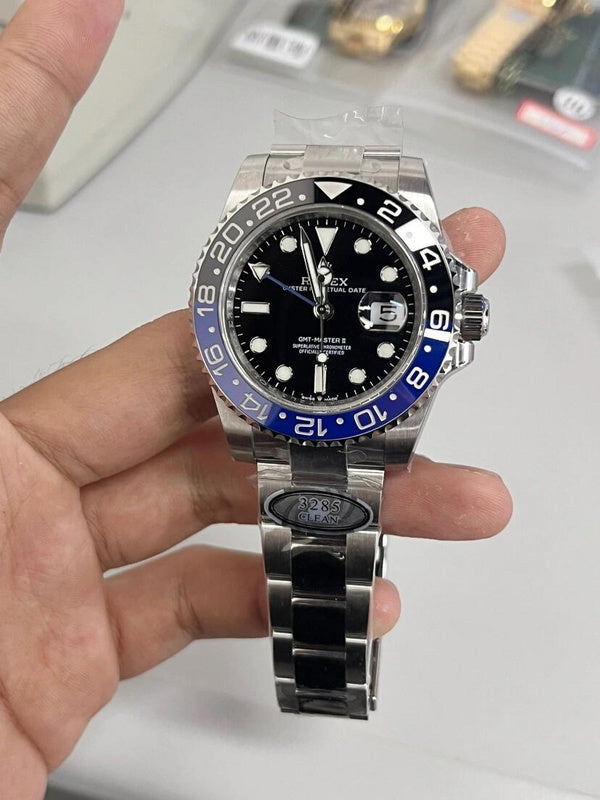 Rolex GMT-Master II “Batman” 116710BLNR Black &amp; Blue Cerachrom Bezel Watch