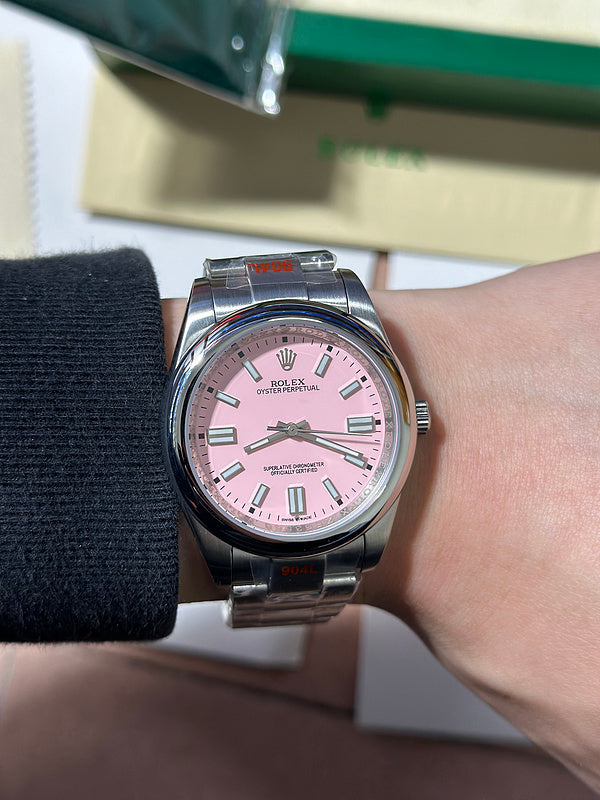Rolex Oyster Perpetual 36 With Candy Pink Dial 126000 Watch