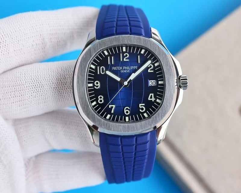 Patek Philippe Aquanaut Blue Dial Wristwatch