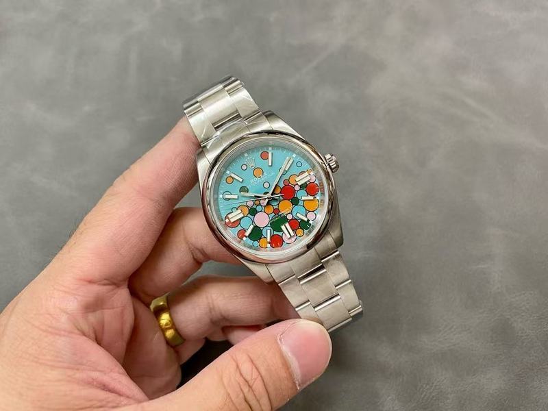 Rolex Oyster Perpetual with "Celebration" Dial Watch