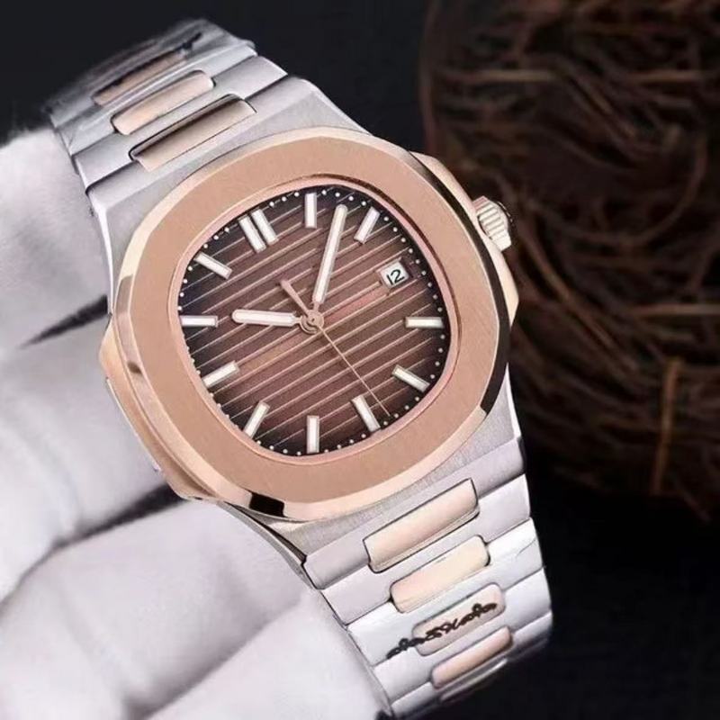 Senior Stainless Steel Waterproof Watch for Men Simple Design Wristwatch