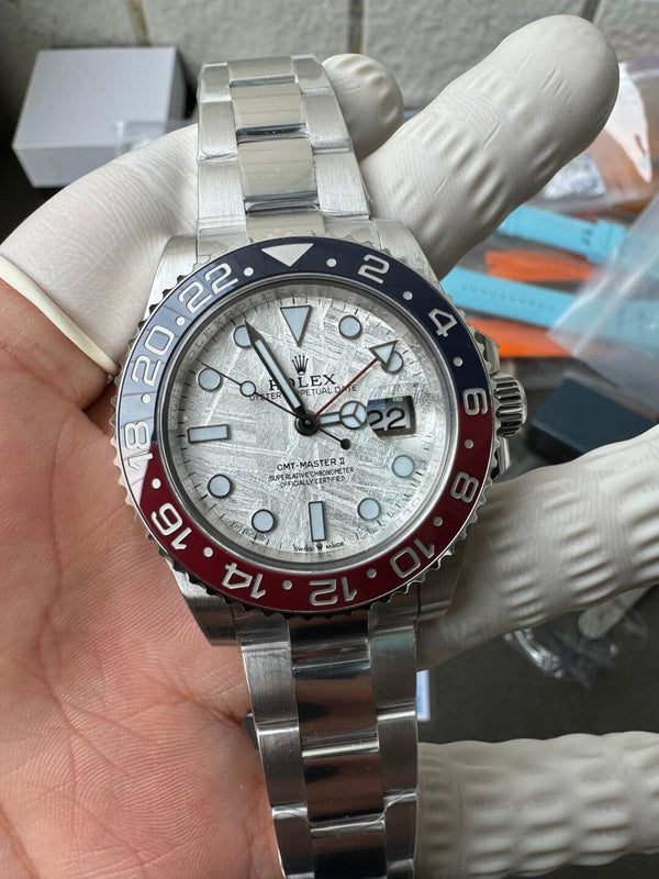 Rolex GMT-Master II 126719BLRO White Gold / Pepsi / Meteorite
