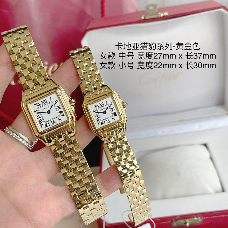 Cartier Panthere de Cartier Mini Triple Loop Gold Quartz watch