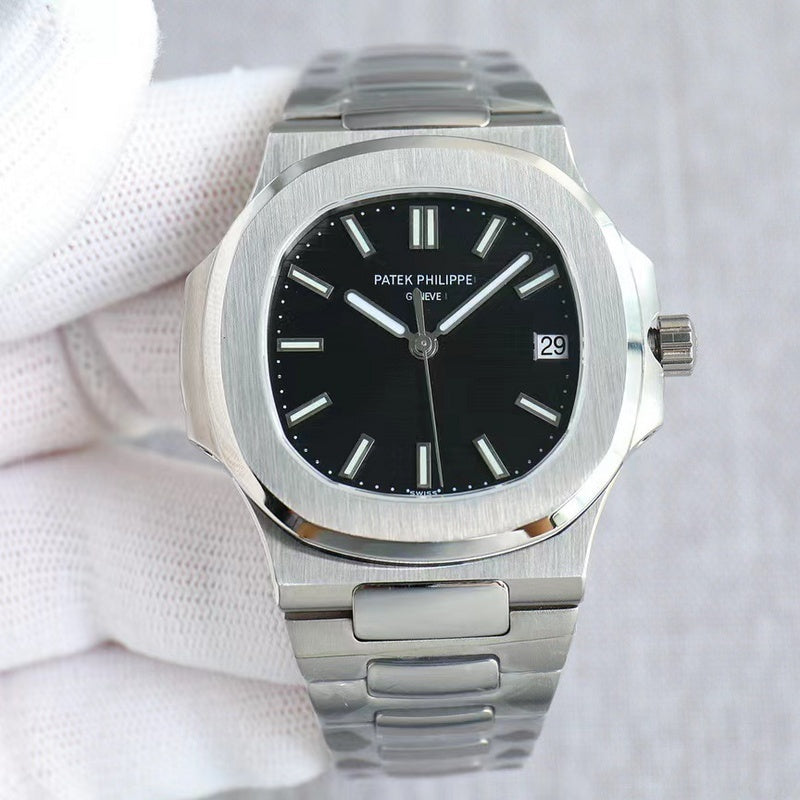 Patek Philippe Nautilus Black Dial Watch