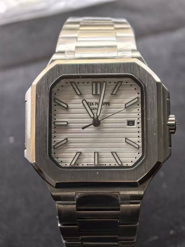 Patek Philippe Capitos Dial Men's Black Brown Metal Watch