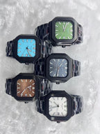 Patek Philippe Capitos Dial Men's Black Brown Metal Watch