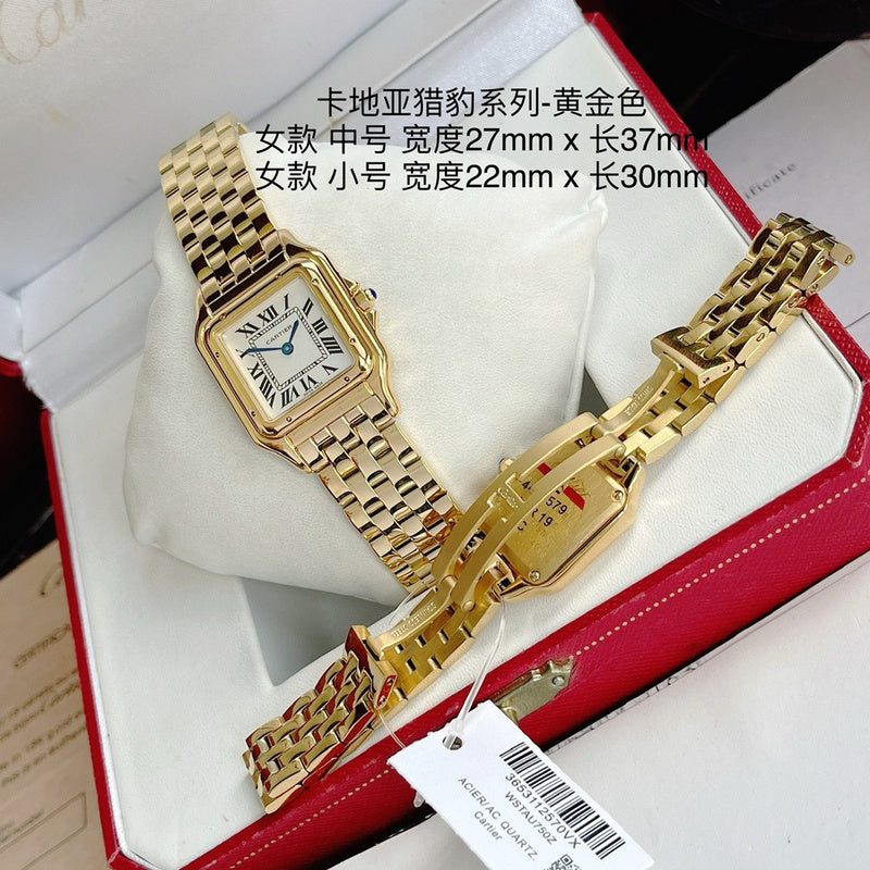 Cartier Panthere de Cartier Mini Triple Loop Gold Quartz watch
