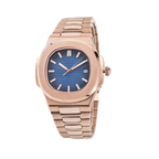 Patek Philippe Rose Gold Wrist Nautilus-Style Quartz Watch