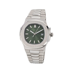 Patek Philippe Stainless Steel Construction & Distinctive Dial Watch