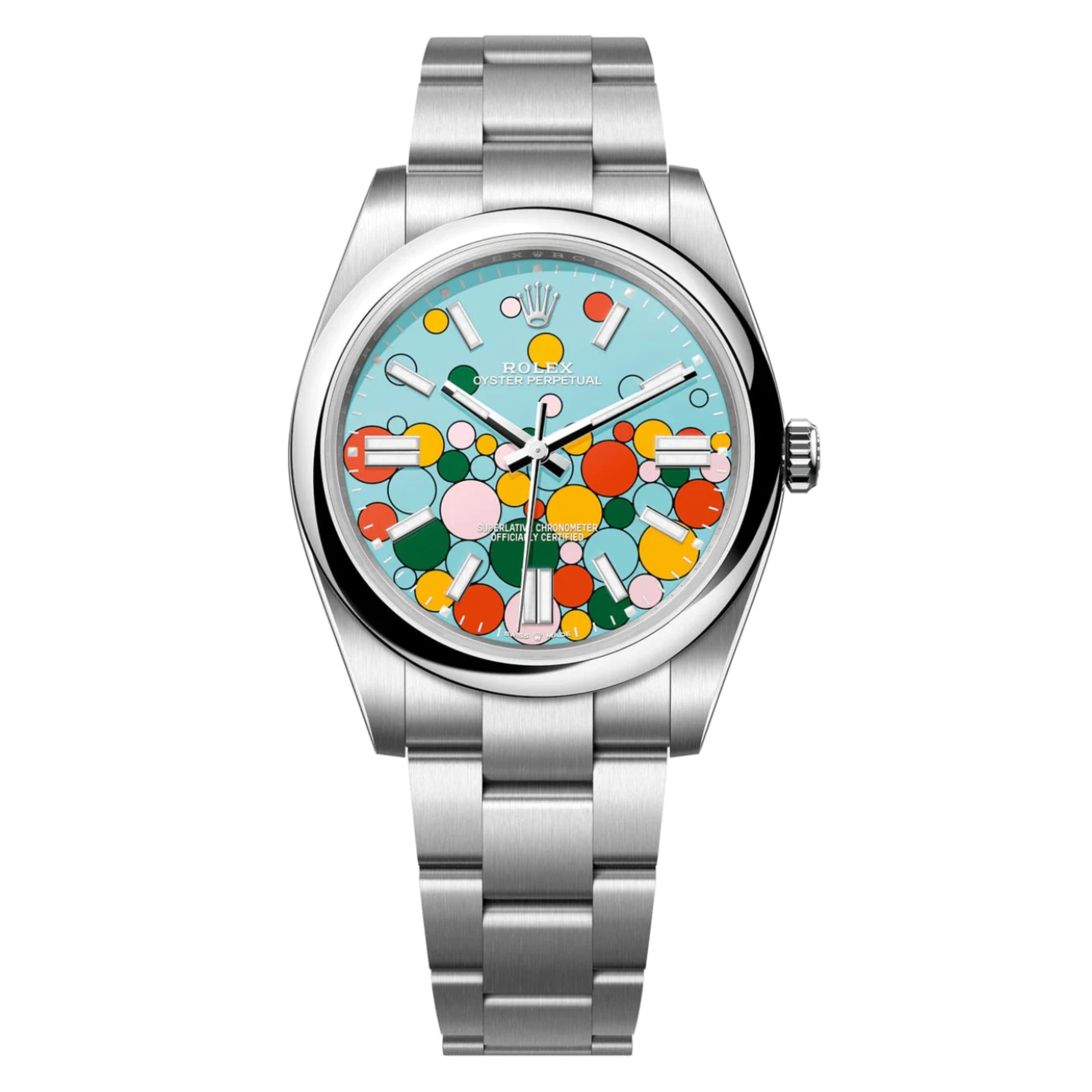 Rolex Oyster Perpetual with "Celebration" Dial Watch