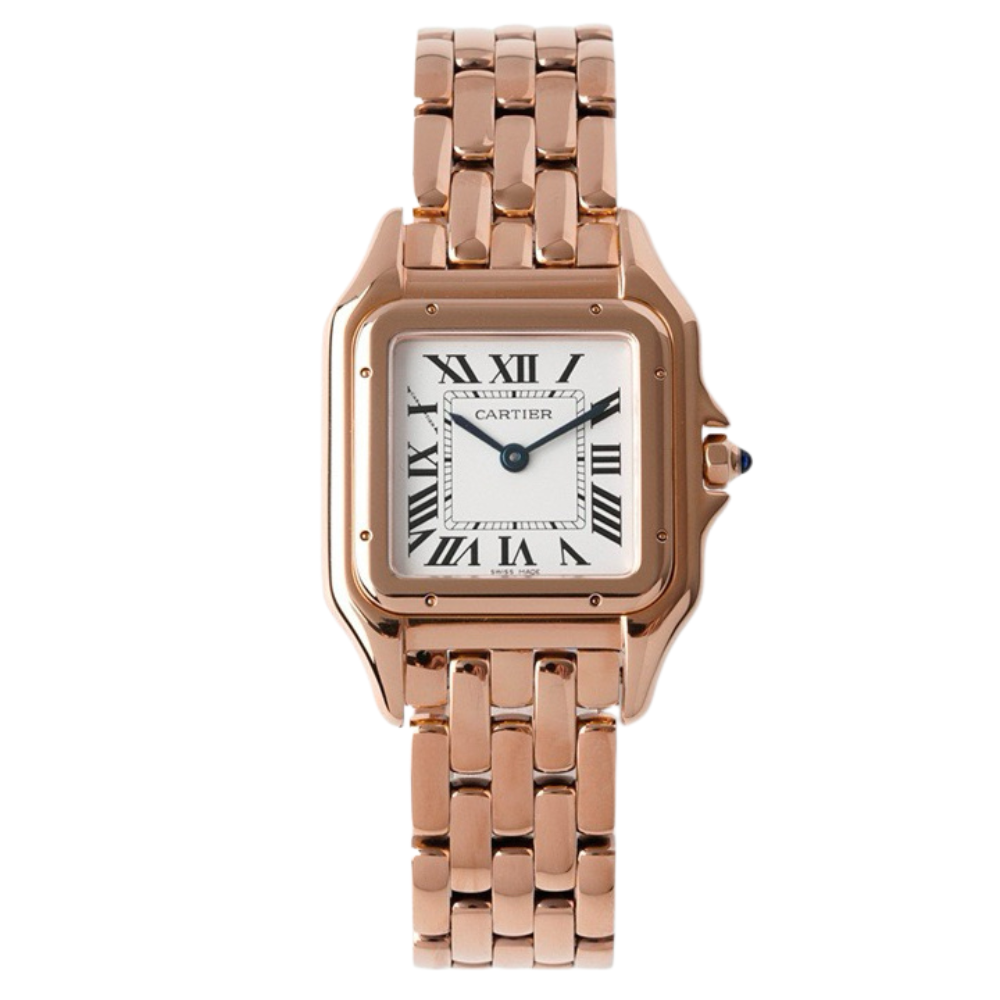 Panthère de Cartier Rose Gold White Dial 30mm