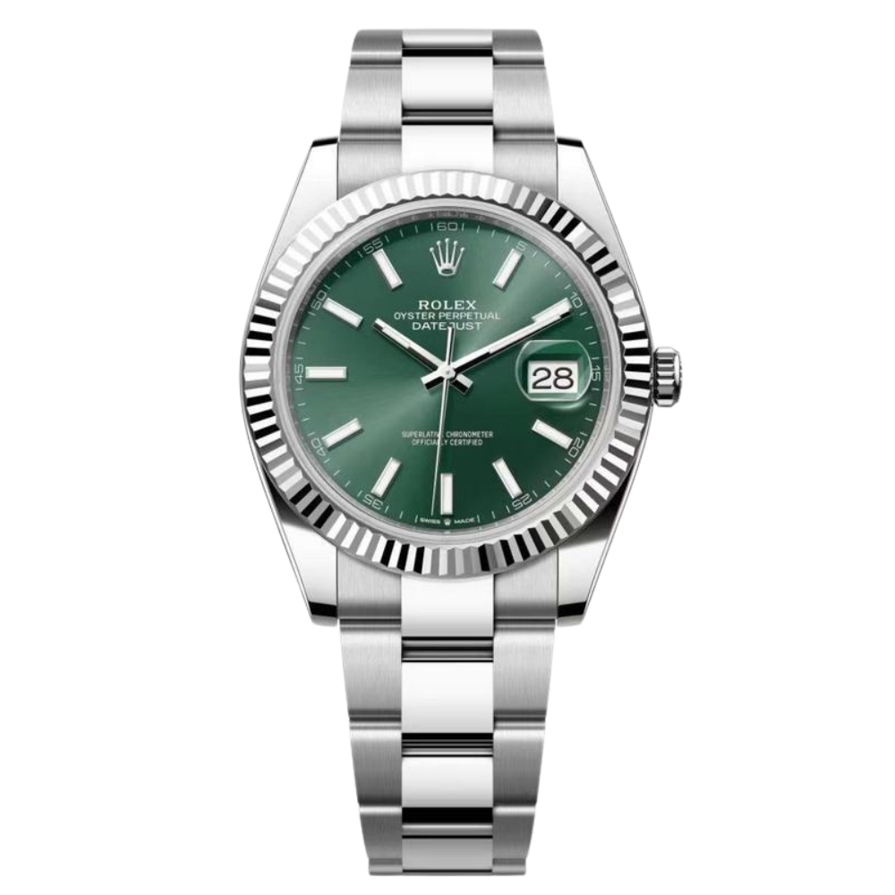 Rolex Oyster Perpetual Datejust36mm Green Dial Watch