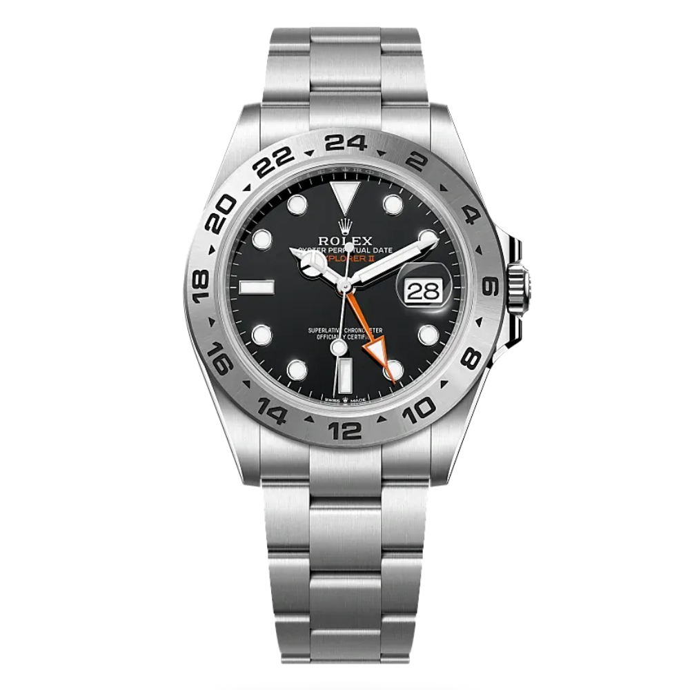 Rolex Stainless Steel Explorer II Watch