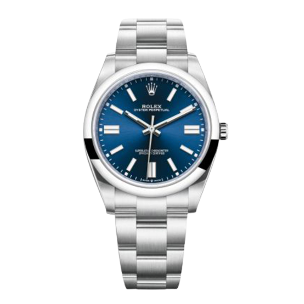 Rolex Oyster Perpetual 41 With Automatic Blue Dial Watch