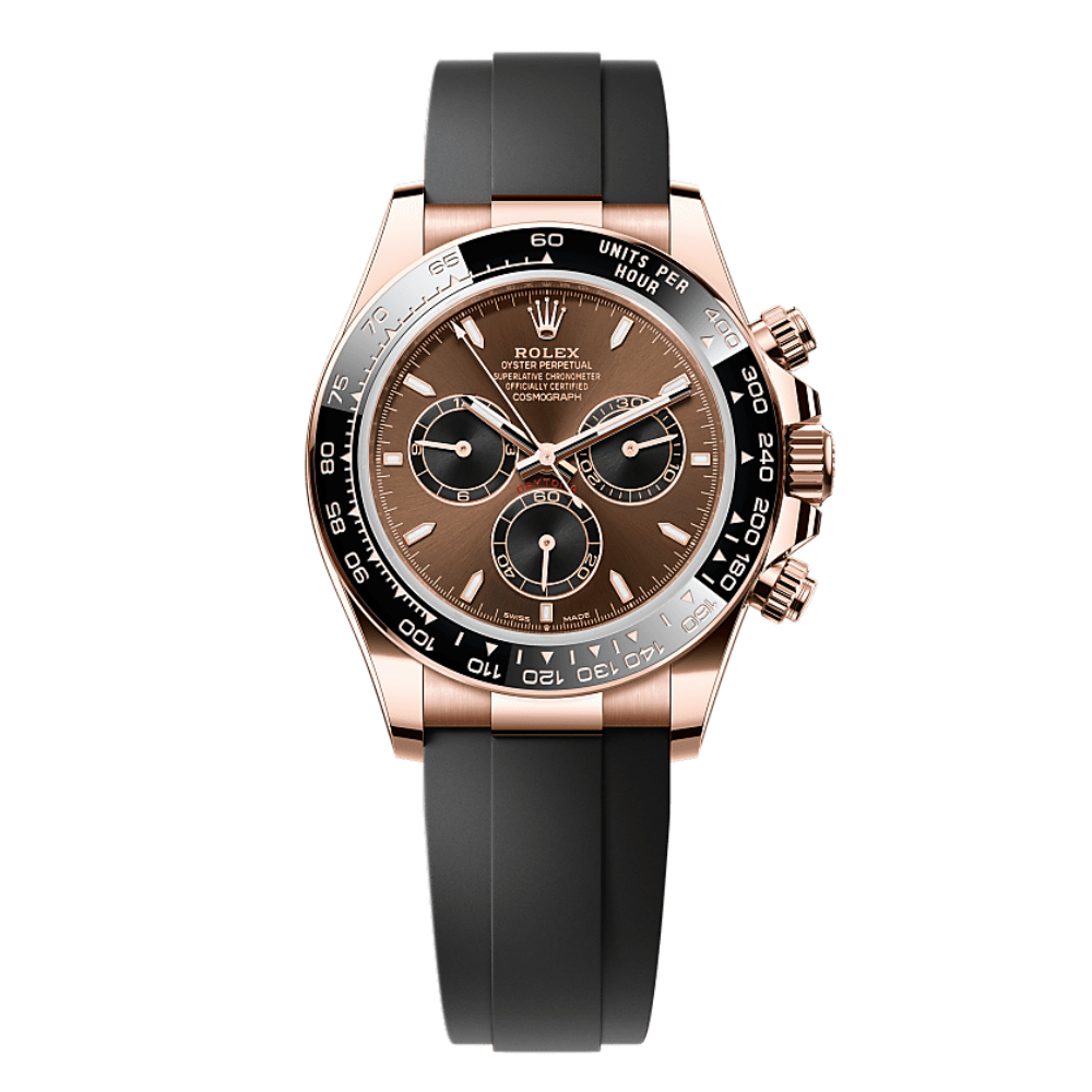 Rolex Cosmograph Daytona Everose Gold Chocolate Dial With Black Counters 126515LN Watch