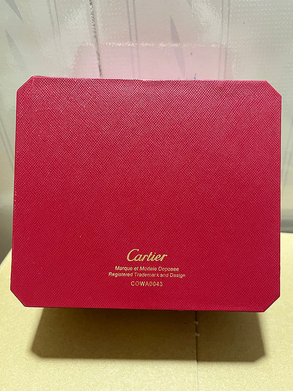 Red Cartier Watch Box