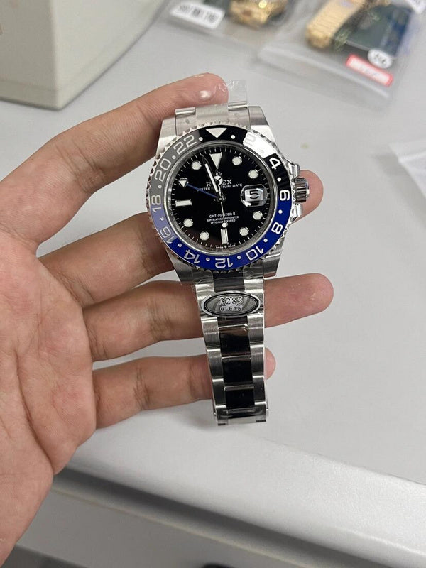 Rolex GMT-Master II “Batman” 116710BLNR Black &amp; Blue Cerachrom Bezel Watch