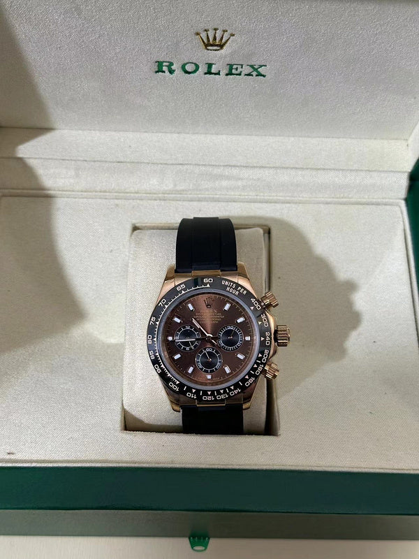 Rolex Cosmograph Daytona Everose Gold Chocolate Dial With Black Counters 126515LN Watch