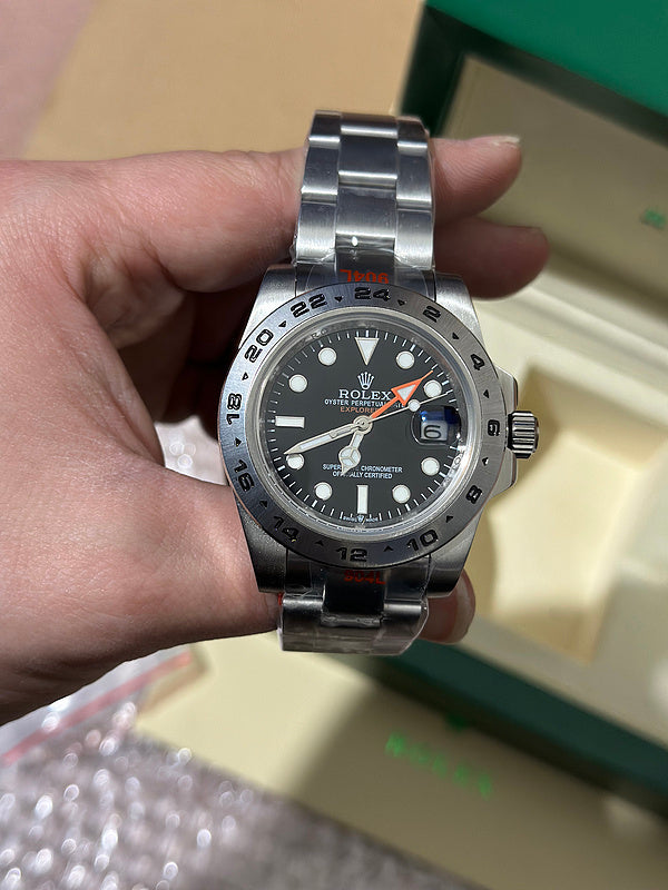 Rolex Stainless Steel Explorer II Watch