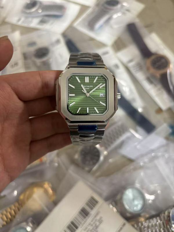Patek Philippe  Cubitus 5821A Date Steel Green Dial 45mm