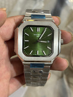 Patek Philippe Capitos Dial Men's Black Brown Metal Watch