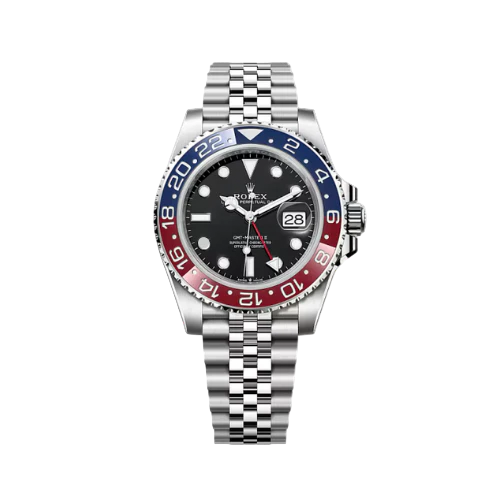 Rolex GMT Master II 40mm Steel Pepsi 126710 Watch